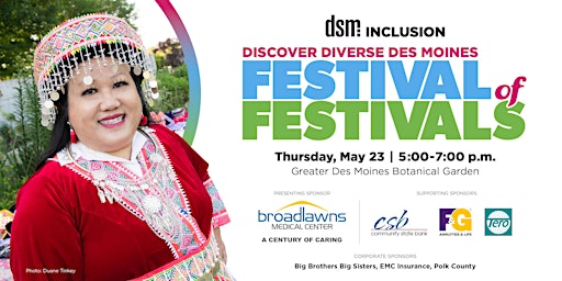Hauptbild für Discover Diverse Des Moines, Festival of Festivals