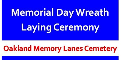 Memorial Day Wreath Laying Ceremony