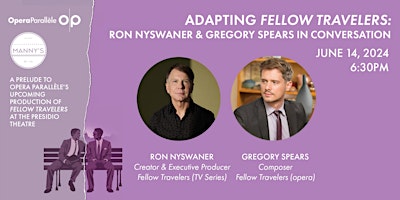 Imagem principal do evento Adapting Fellow Travelers: Ron Nyswaner and Gregory Spears in Conversation