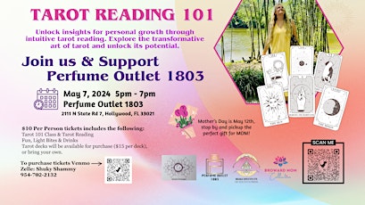 Tarot Reading 101 at Perfume Outlet 1803