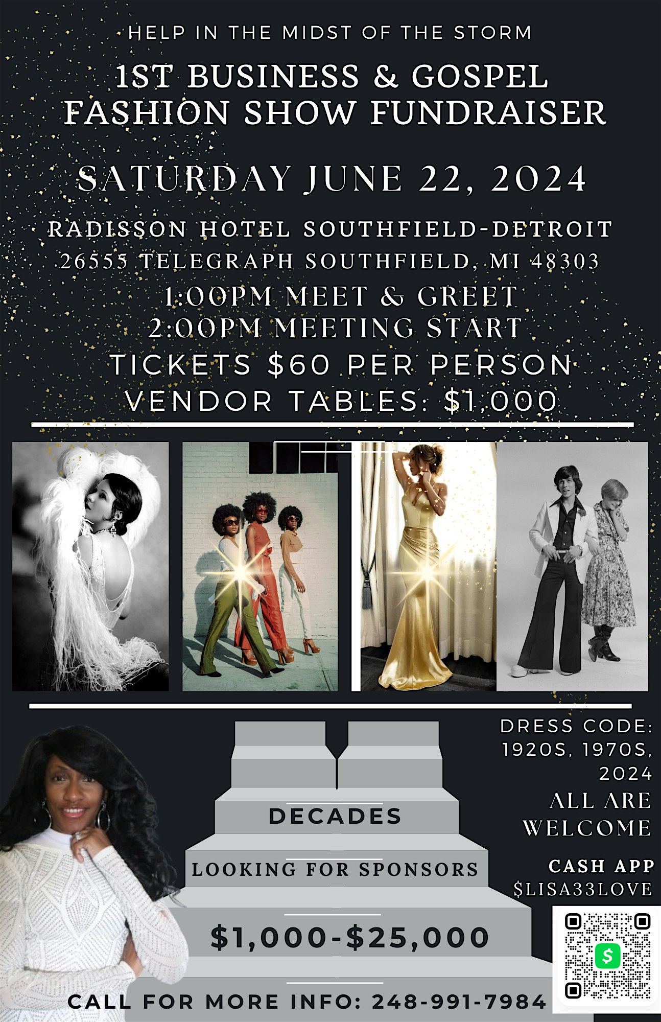 1st Business & Gospel Fashion Show - Help in the Midst of the Storm