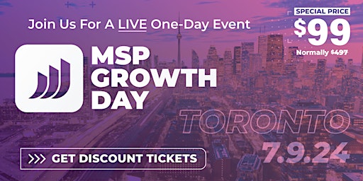 Immagine principale di MSP Growth Day 