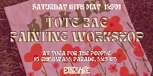 Imagem principal do evento Tote Bag Painting Workshop