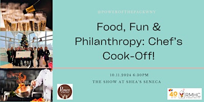 Imagen principal de Food, Fun, & Philanthropy: Chef’s Cook-off!