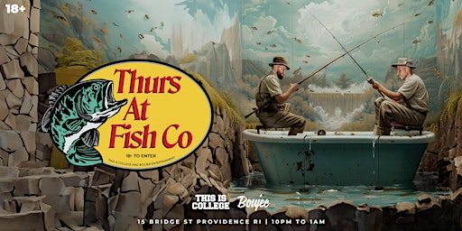 Imagem principal do evento Thursdays at Fish Co May 2nd | Providence, RI