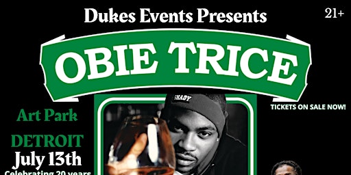 Image principale de Cheers To 20 Years: OBIE TRICE