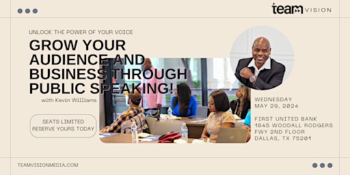 Unlock The Power Of Your Voice Through Public Speaking primary image