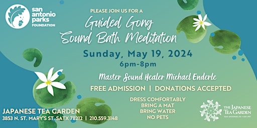 Imagem principal do evento Gong Sound Bath Meditation
