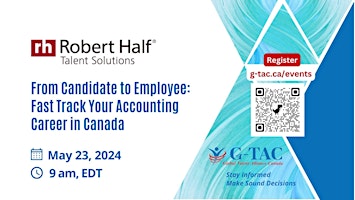 From Candidate to Employee: Fast Track Your Accounting Career in Canada primary image