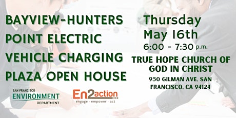 Bayview-Hunters Point Electric Vehicle Charging Plaza Open House
