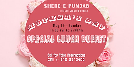 Mother's Day Special Lunch Buffet