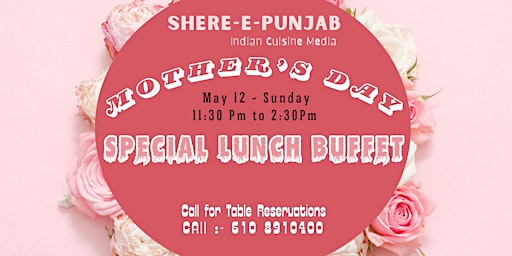 Image principale de Mother's Day Special Lunch Buffet