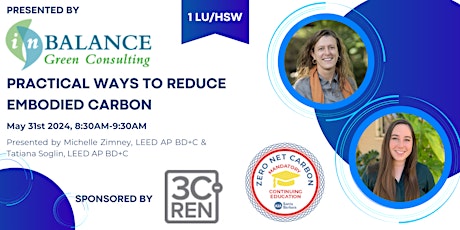 Practical Ways to Reduce Embodied Carbon