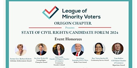 League of Minority Voters State of Civil Rights/Candidate Forum