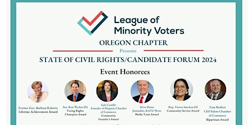 Imagem principal de League of Minority Voters State of Civil Rights/Candidate Forum