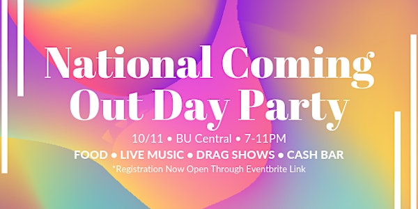 CGSA: National Coming Out Day 2019