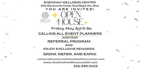 Shekinah Wellness Open House