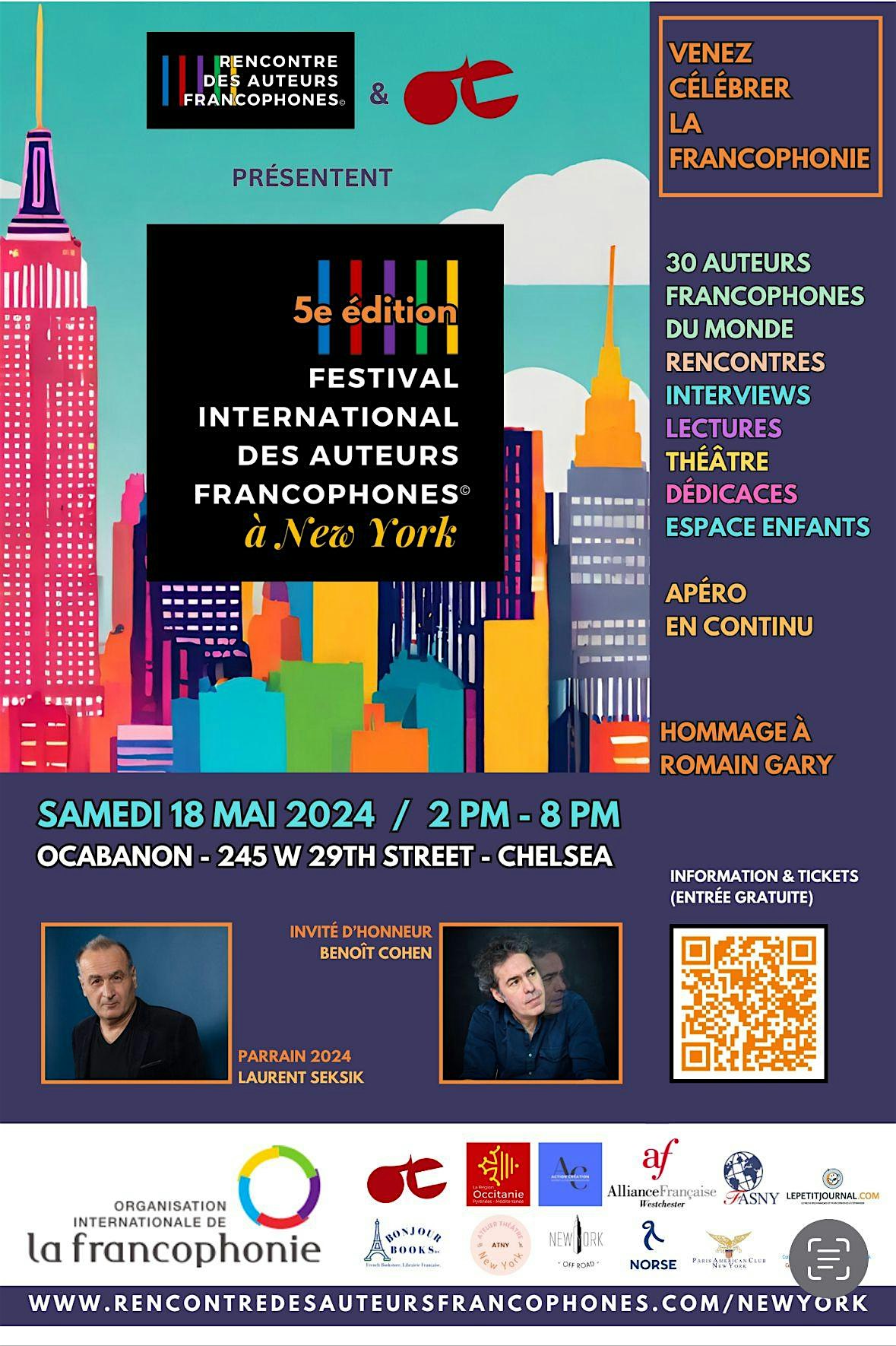 Festival International des Auteurs Francophones \u00e0 New York