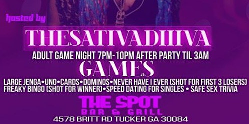 Primaire afbeelding van TNM Atl Joins Freaky Fridaze! Every 1st Friday for Adult Game Night