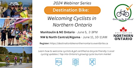 Webinar Series: Destination Bike - Welcoming Cyclists in Northern Ontario