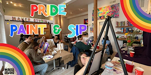Pride Paint & Sip - 6/22  primärbild