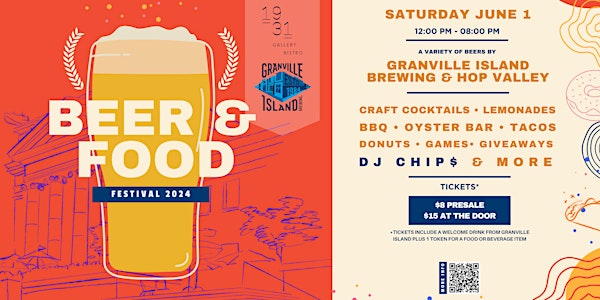 Beer and Food Festival 2024