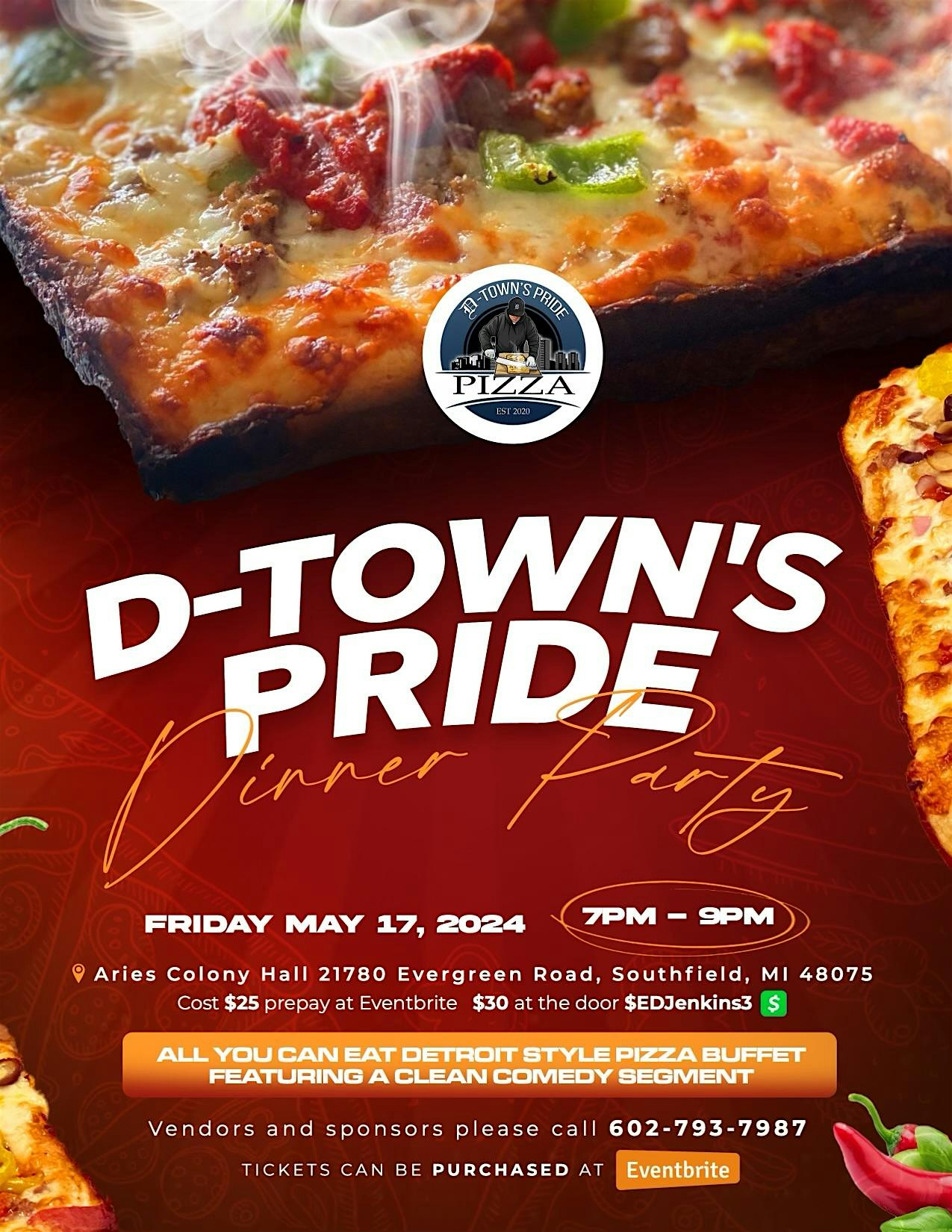 D'Town's Pride Pizza Benefit Buffet