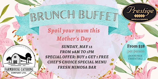 BRUNCH BUFFET - HAPPY MOTHER'S DAY primary image