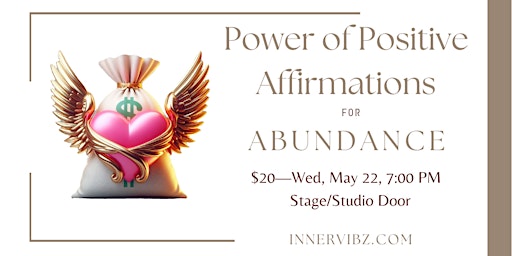 Hauptbild für Embark on a transformative journey with the power of positive affirmations