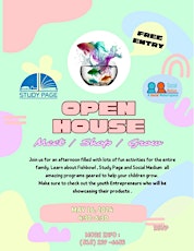 Fishbowl Youth Open house - featuring social medium and studypage