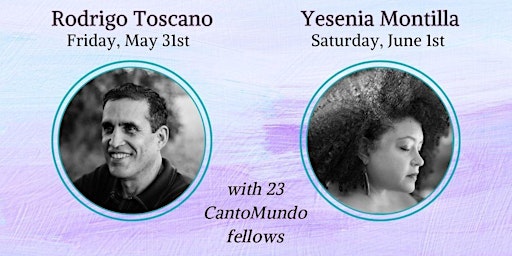 Hauptbild für CantoMundo Presents: Free Public Readings with Rodrigo Toscano and Yesenia Montilla