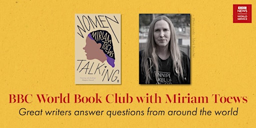 BBC World Book Club with Miriam Toews primary image