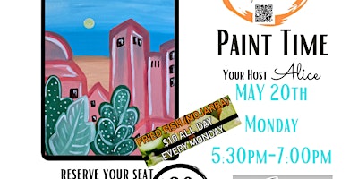 Paint Time at El Guero's Baja Style Ceviche Bar - Chino Hills primary image