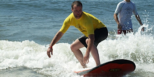 Primaire afbeelding van AmpSurf NY, Learn to Surf Clinic, July 27th, Rockaway Beach, New York