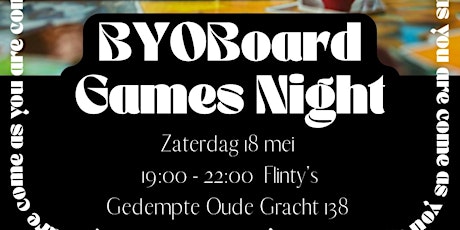 Bring Your Own Board game