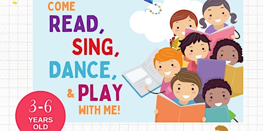 Come Read, Sing, Dance, and Play with Me! with Melanie Madkin primary image