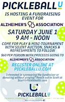 Image principale de Alzheimers Fundraiser at PickleballU