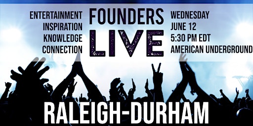 Imagem principal do evento Founders Live Raleigh-Durham