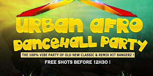 URBAN AFRO DANCEHALL PARTY primary image