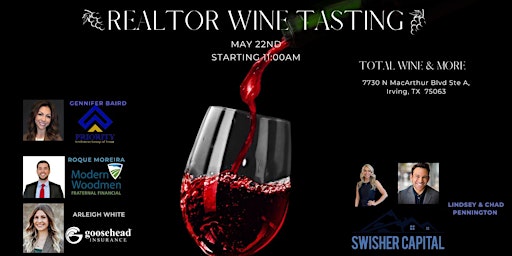Wine Tasting & Networking for Realtors - Las Colinas primary image