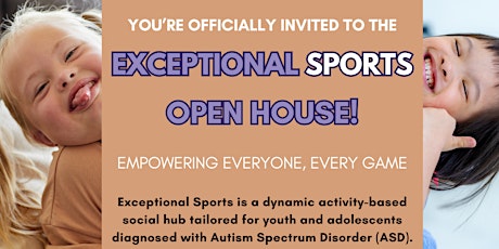 Exceptional Sports Open House!