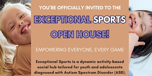 Exceptional Sports Open House! primary image