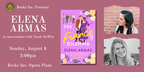 ELENA ARMAS at Books Inc. Opera Plaza