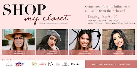 Shop my closet - Toronto influencers primary image