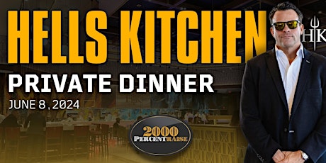 2000 Percent Raise | Hells Kitchen Foxwoods Private Dinner