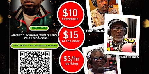 Primaire afbeelding van AfroUnityBeatz Launch Party