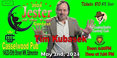 Imagem principal do evento Jester of the Year Contest - Casselwood Pub Starring Tim Kubasek