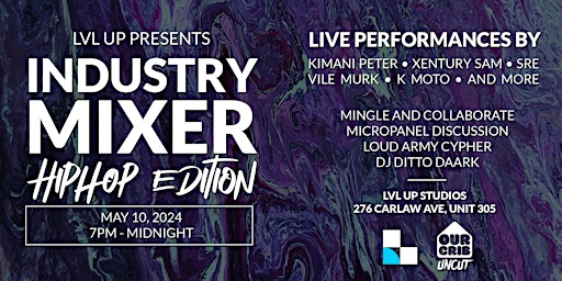 INDUSTRY MIXER: Hip Hop Edition primary image