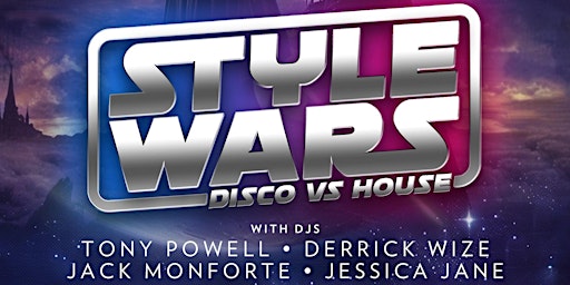 Imagem principal do evento Style Wars - Disco vs House