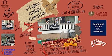 4th Annual Clubhouse Crawfish Boil